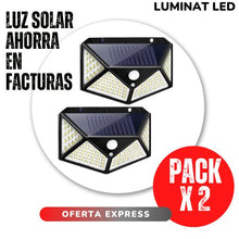 Cargar imagen en el visor de la galería, Luminat. Luz solar. Oferta Pack x2 uds