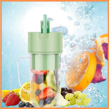 Cargar imagen en el visor de la galería, BlenderGO. Batidora Portátil con Pajita Integrada