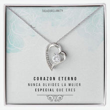 Cargar imagen en el visor de la galería, Collar Corazón Eterno