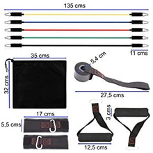 Cargar imagen en el visor de la galería, Kit de Bandas Elásticas de Musculación y Fitness